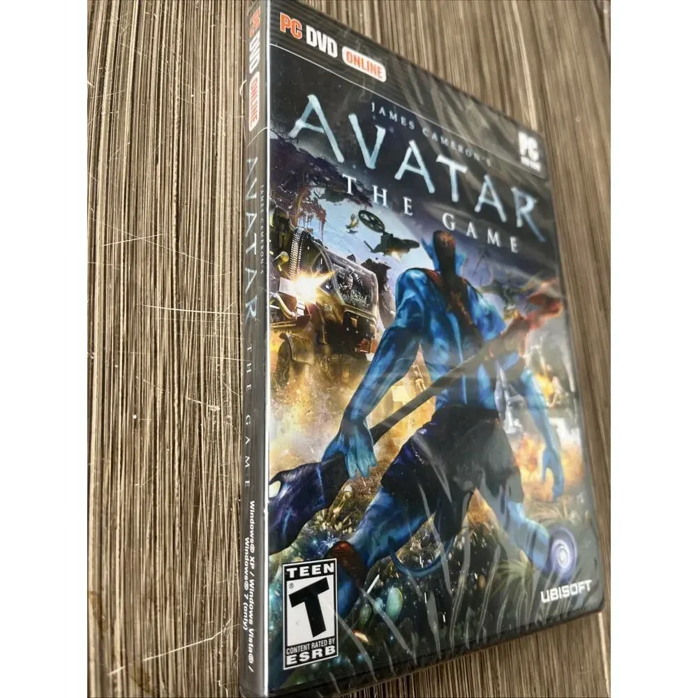 James Cameron's Avatar: The Game (PC DVD, 2009) New And Sealed.